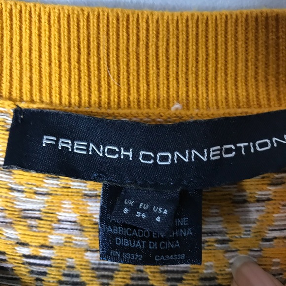 Sz 4 French Connection sweater dress - Picture 5 of 5